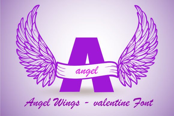 Angel Wings Monogram: Elevating Brand Identity with Celestial Elegance