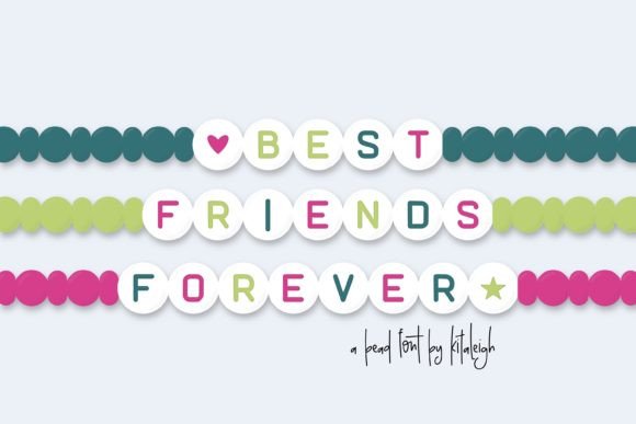 Best Friends Forever: A Playful Font for Joyful Designs