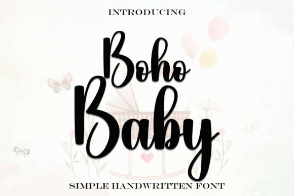 Bohobaby: Elevating Modern Design with Handwritten Charm