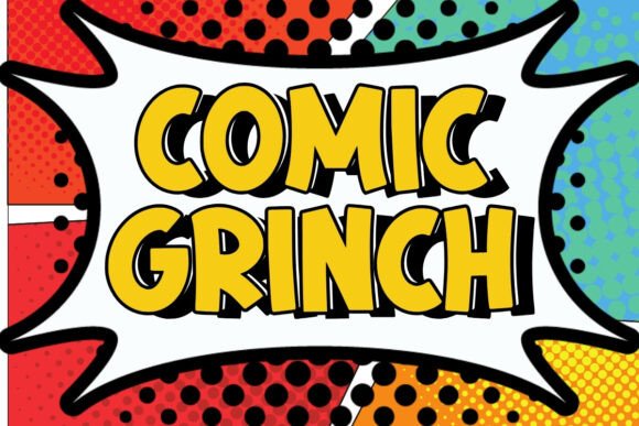 Comic Grinch: A Font That Injects Joyful Energy Into Your Designs