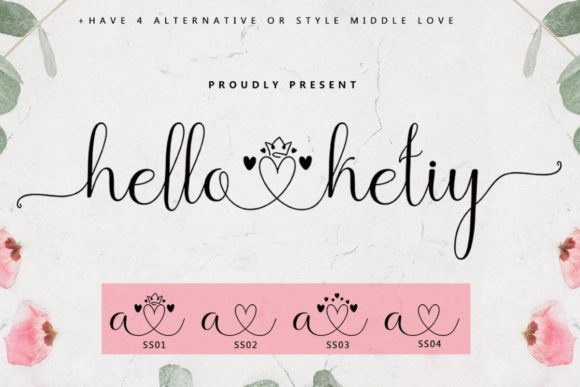 Discover the Versatility of the Hello Ketiy Font