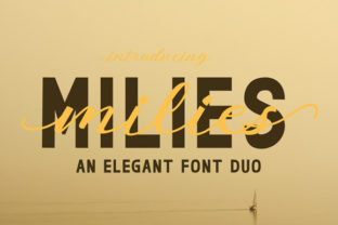 Milies Duo: The Font Pairing for Modern Design Elegance