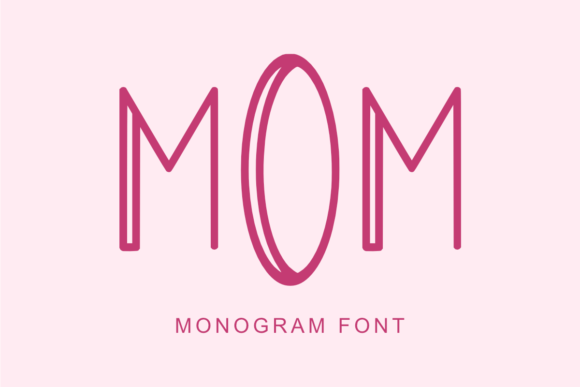 Mom Monogram: Elevating Creative Projects with Stylish Typography