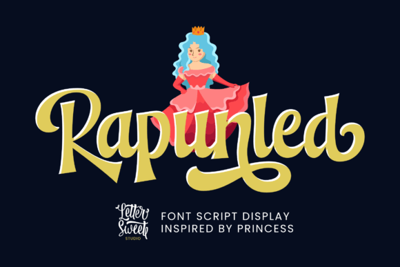 Rapunled: Enchanting Script Typography for Modern Design