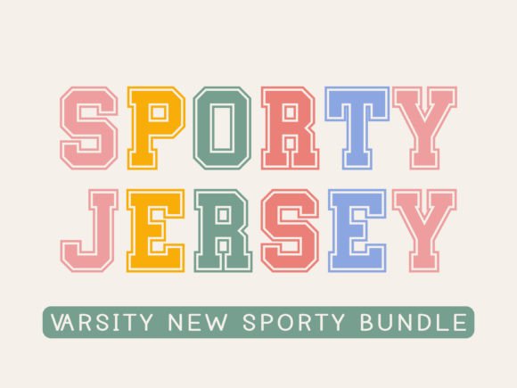 Sporty Varsity: Modern Design with Bold Impact